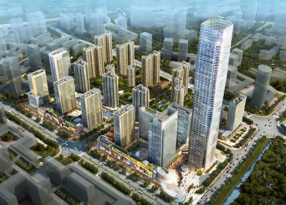 上海真如城市副中心启动区A3-A6 地块项目 / 280m
